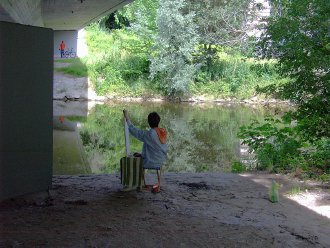 nur selten verirren sich Menschen hier her