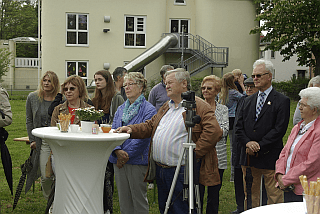 Grosses Interesse an der Eröffnungsrede von Rosemarie Bassi