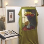 "Zwischen den Stühlen"<br />Installation anläßlich IKH-Ausstellung 2011, Meys Fabrik<br />Festhalten am Althergebrachten<br />Stuhlinstallation mit Stillleben in Mischtechnik